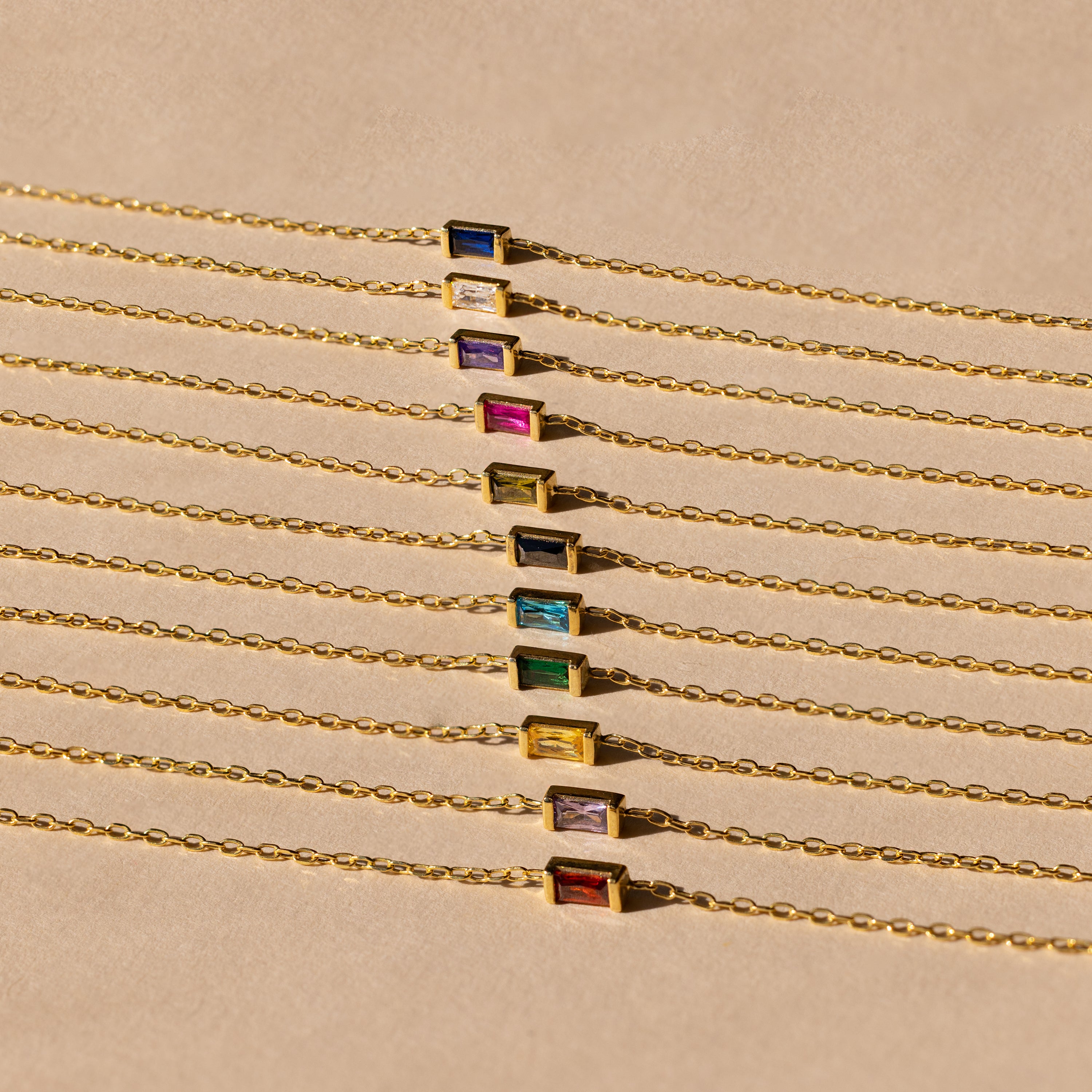 Baguette Topaz Bracelet