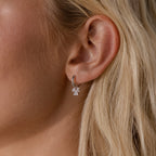 Coquette Bow Earring Set in Silver
