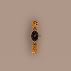 Pave Onyx Timepiece
