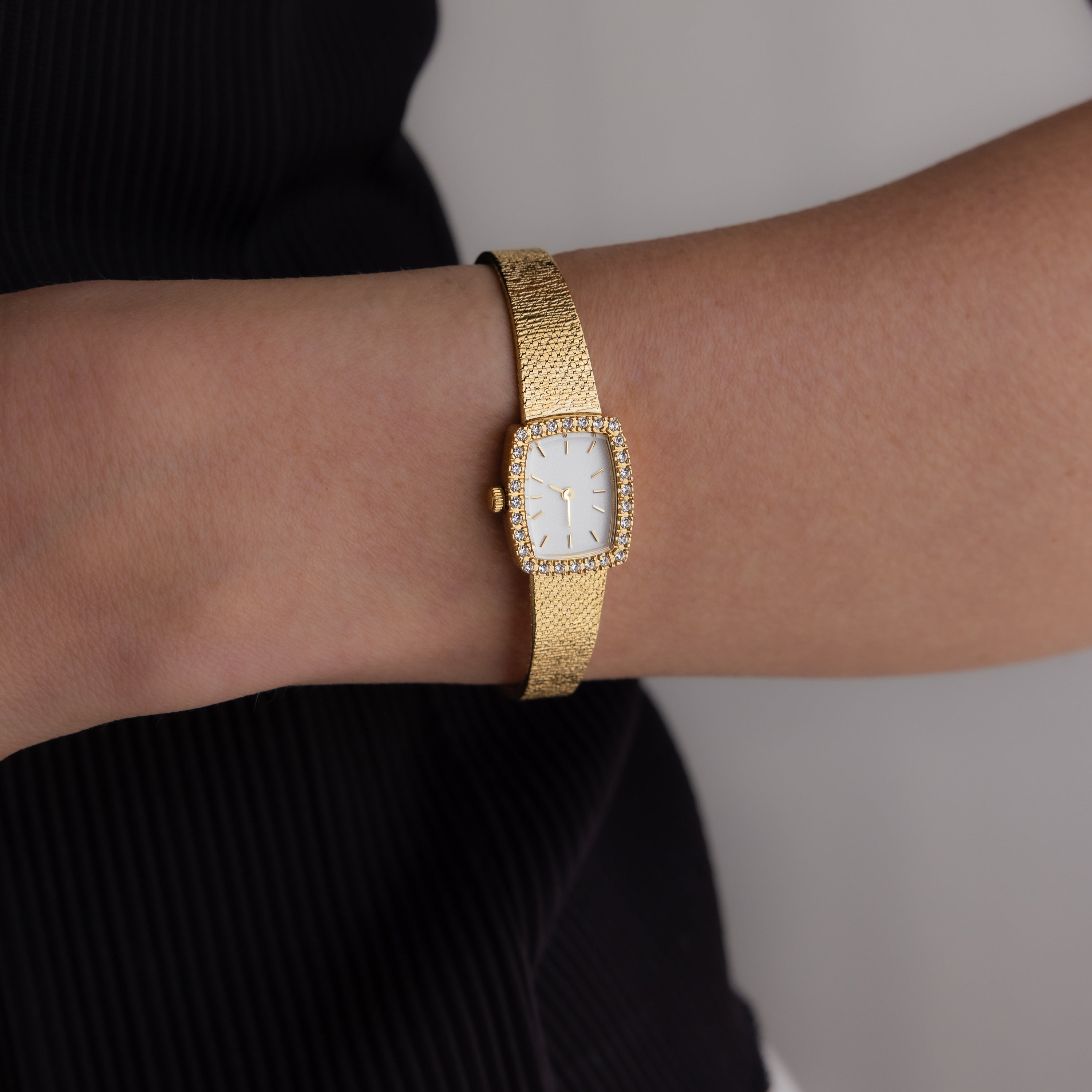 Petite Mesh Timepiece