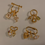 Round Carabiner Charm Set