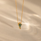 Aerial Agate Jewelry Set in 18K Gold