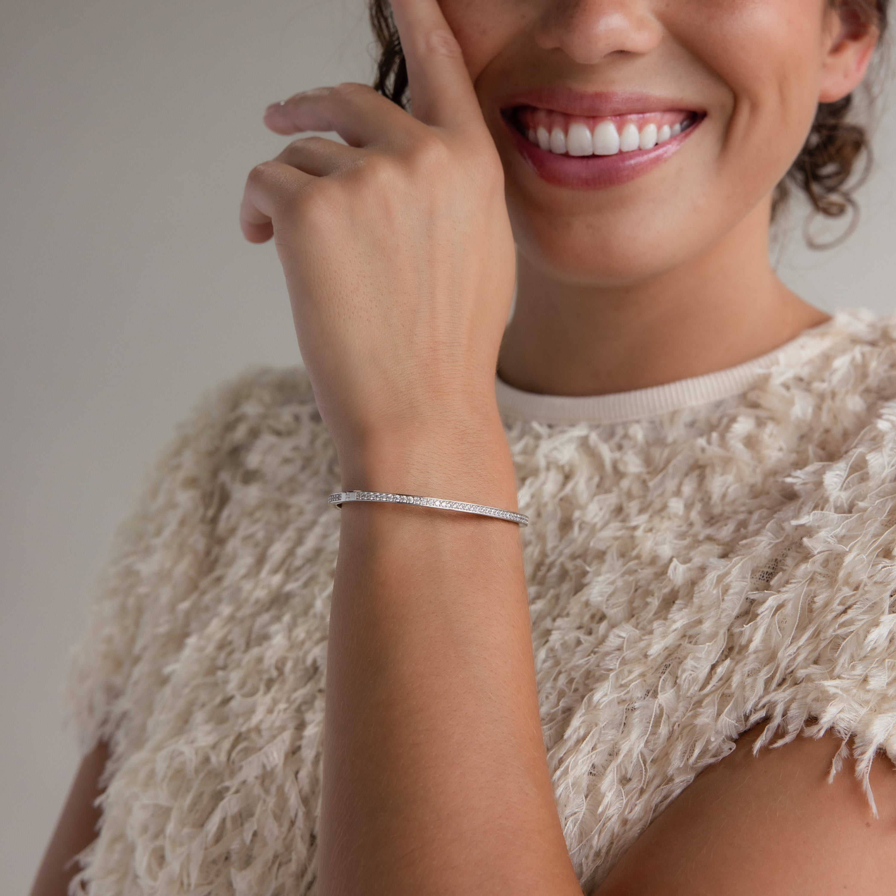 Bracelet tennis en diamant