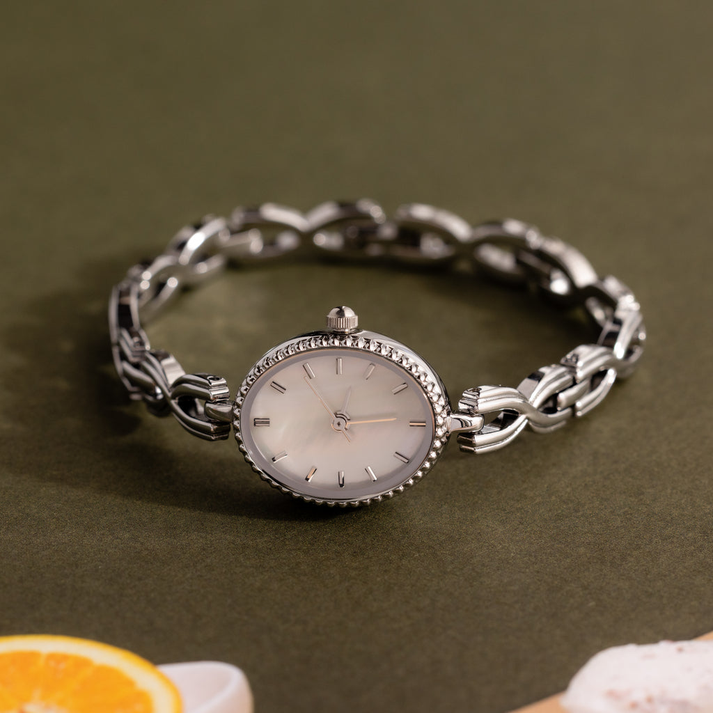 Oval Infinity Link Timepiece