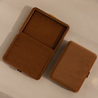 Boîte à bijoux rectangulaire en velours