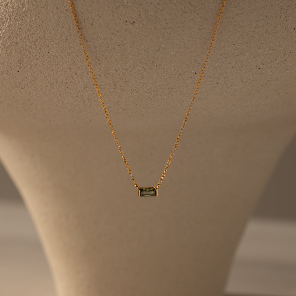 Emery Peridot Necklace