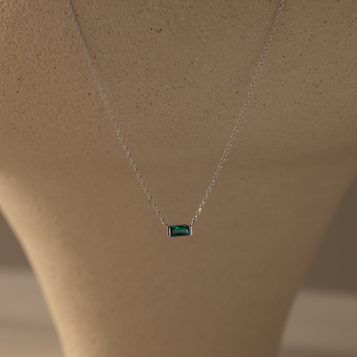 Emery Emerald Necklace