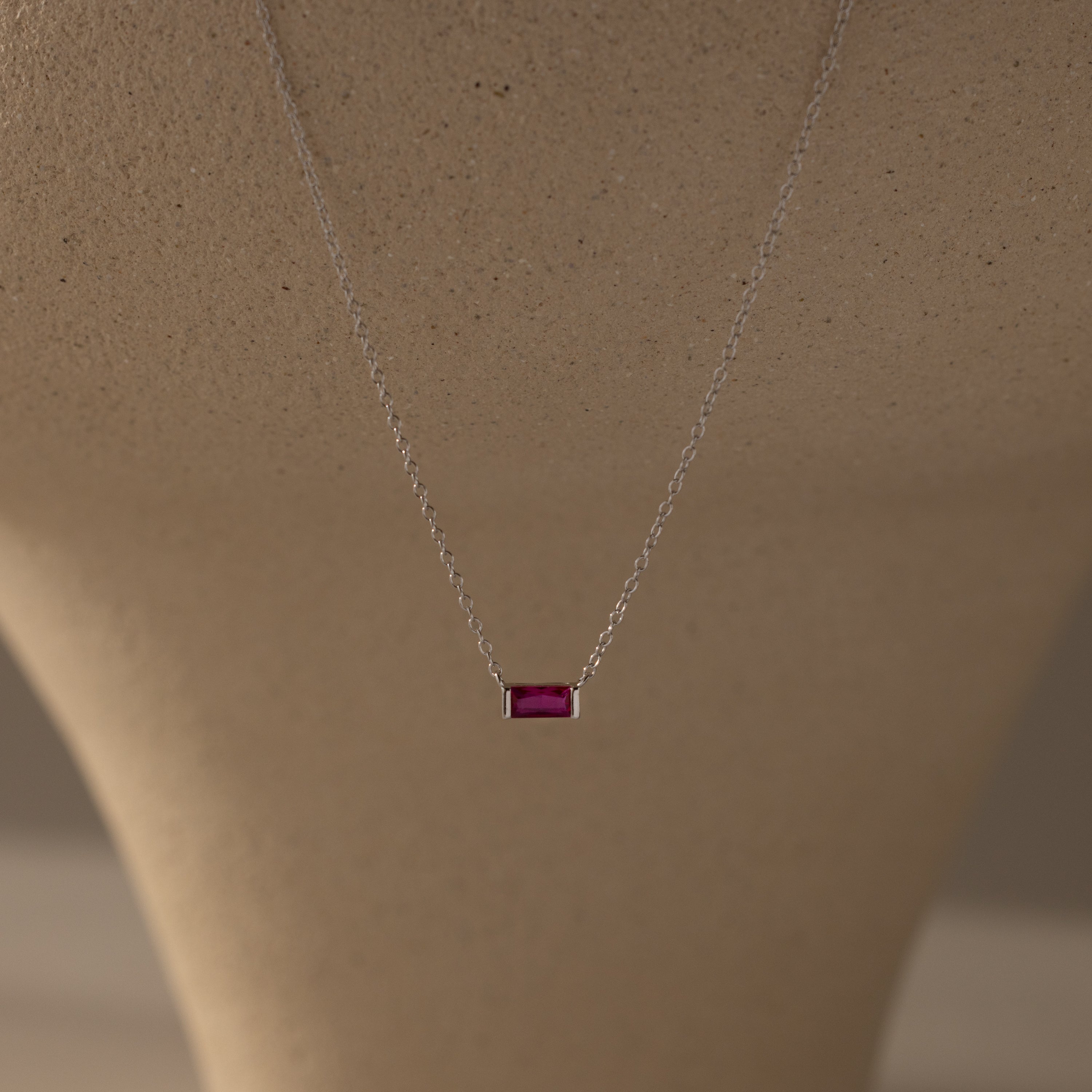 Emery Ruby Necklace