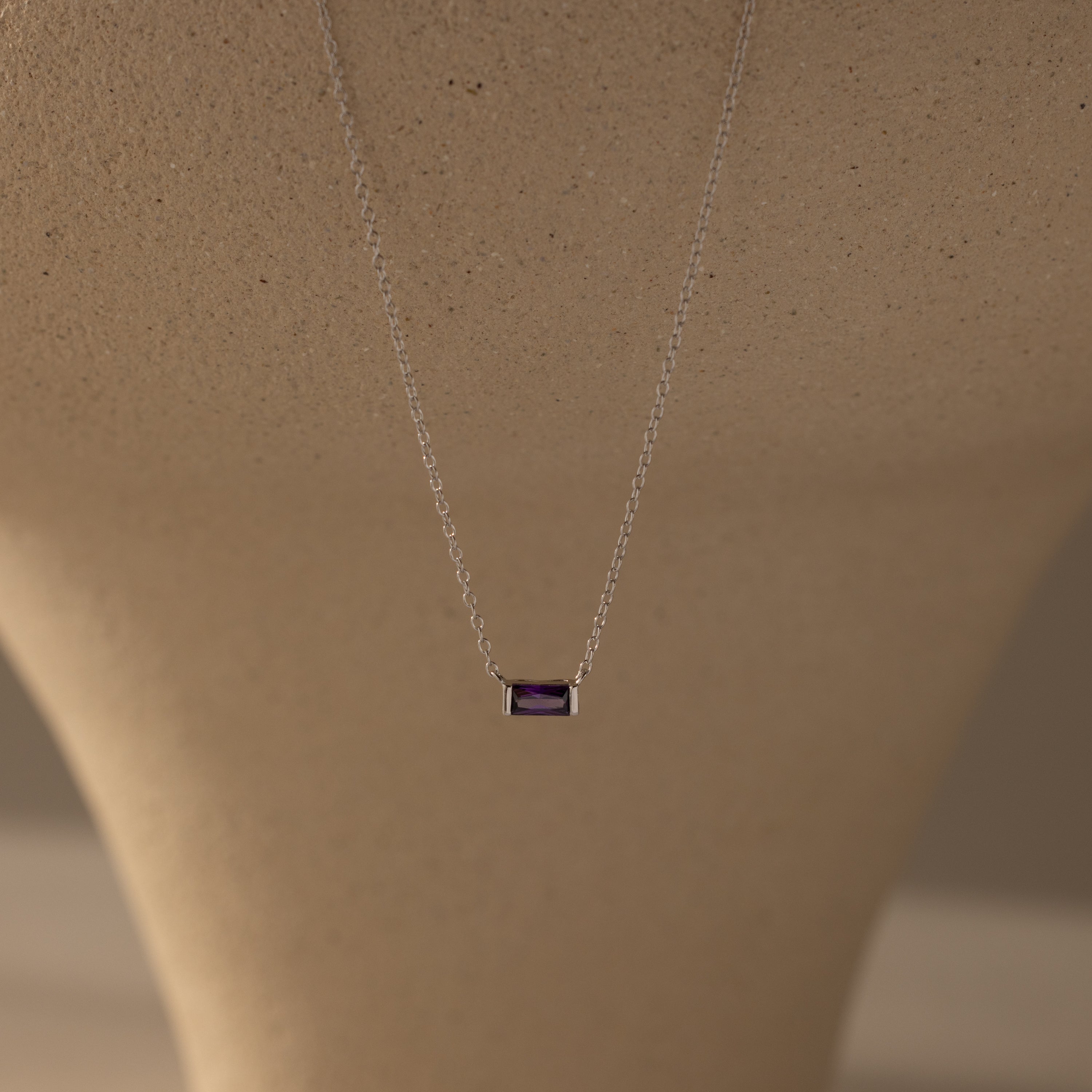 Emery Amethyst Necklace