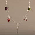 Fruit Stand Necklace in Silver