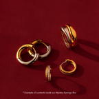 Coffret d'abonnement mensuel aux boucles d'oreilles