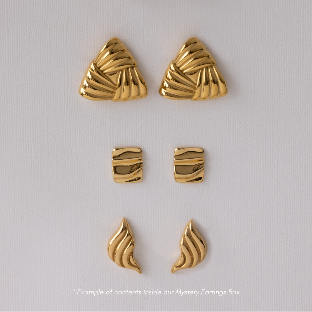 Coffret d'abonnement mensuel aux boucles d'oreilles
