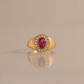 Heirloom Ruby Signet Ring