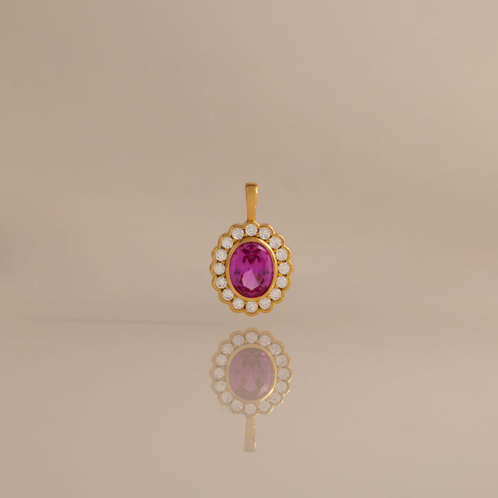 Heirloom Ruby Charm