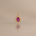 Heirloom Ruby Charm in 18K Gold