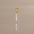 Skinny Baguette Diamond Charm