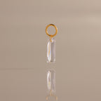 Skinny Baguette Diamond Charm