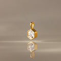 Hexagon Diamond Charm