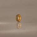 Pave Blue Zircon Charm Spacer