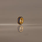 Pave Sapphire Charm Spacer