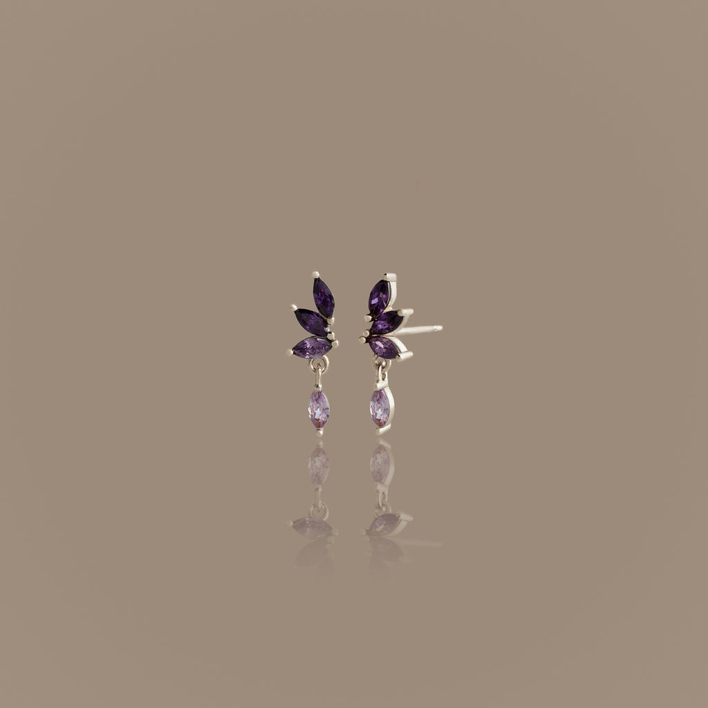 Alexandrite Marquise  Drop Studs