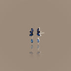Sapphire Marquise Drop Studs