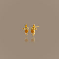 Ombre Cluster Topaz Studs