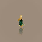 Floral Emerald Charm