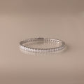 Princess Diamond Tennis Bracelet in Silver