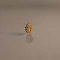 Pave Aquamarine Charm Spacer