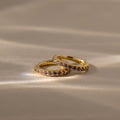 Amethyst Clicker Huggies