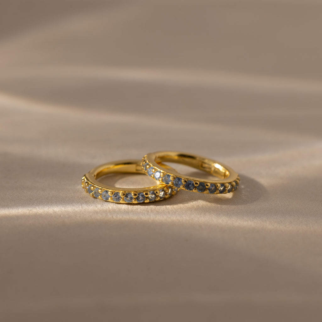 Birthstone Clicker Huggies