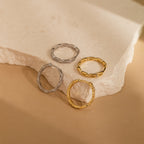 Diamond Link Hoops