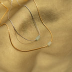 Dainty Jade Bar Necklace