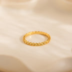 Eternity Tennis Topaz Ring