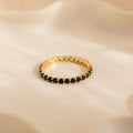 Eternity Tennis Sapphire Ring