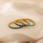 Eternity Tennis Sapphire Ring