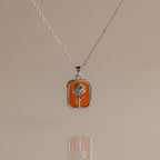 It seems you forgot to include the keywords. Please provide both the product description for the Garnet Birth Flower Charm Necklace inside [desc] and your list of keywords, and I’ll be happy to assist!.