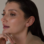 Marquise Opal Flat Back Studs