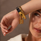 Vintage Hermes Swiss Kelly II Lock Watch