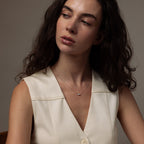 Collier avec pierre de naissance émeri 