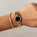 Vintage Raymond Weil Swiss Midnight Gold Watch