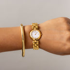Vintage Charles Jourdan Round Gold Watch