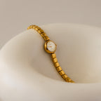 Vintage Seiko Tisse Brushed Gold Watch