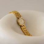 Vintage Francois Blin Pave Gold Watch