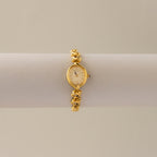 Vintage Citizen Oval Diamond Filigree Gold Watch