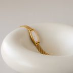 Vintage Koo Kai Beaded Gold Watch