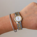 Vintage Givenchy Swiss Bold Two Tone Watch