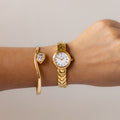 Vintage Maurice Lacroix Swiss Round Gold Watch