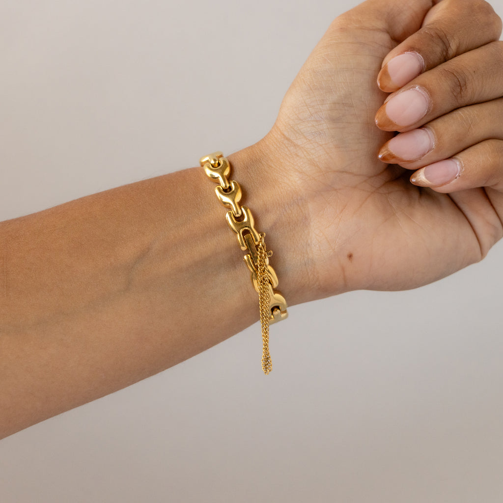 Vintage Michiko London Sweetheart Gold Watch